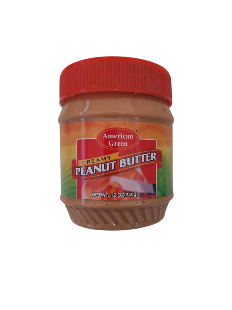 کره بادام زمینی American Green، وزن 340 گرم